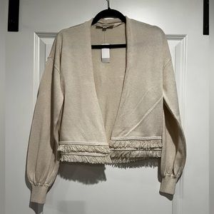 Loft Fringe Cardigan